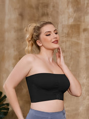 Women’s Plus Size Seamless Sports Bras Adjustable Front Closure Breathable Multi-Use