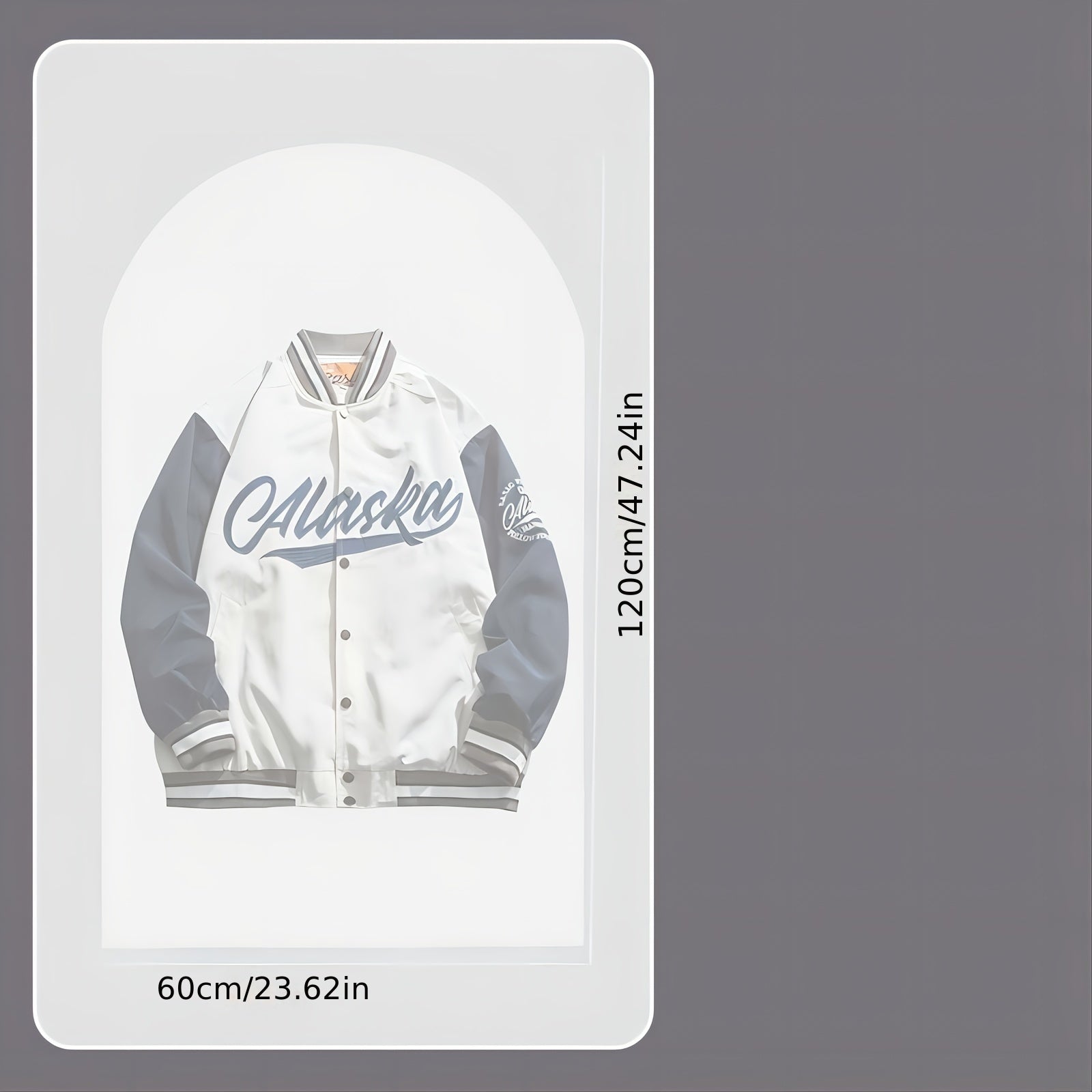 Bolsas blancas colgantes para prendas, pack de 5, impermeables, a prueba de polvo, lavables, sin cremallera