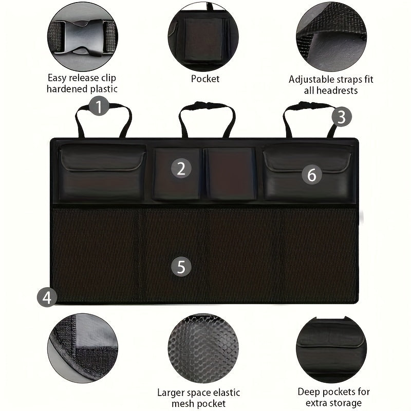 Подвесная сумка для хранения в багажнике автомобиля водонепроницаемая, с большой вместимостью, для внедорожников