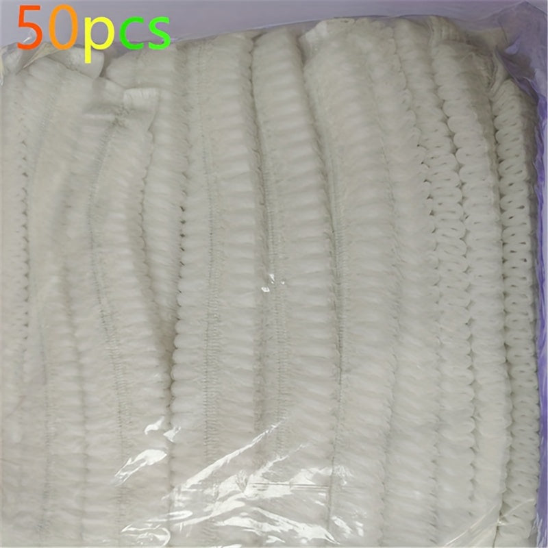 Bir martalik to'qima mato bilan qoplangan shishali shlyapa, 20-100 ta, oziq-ovqat xizmatlari va SPA uchun