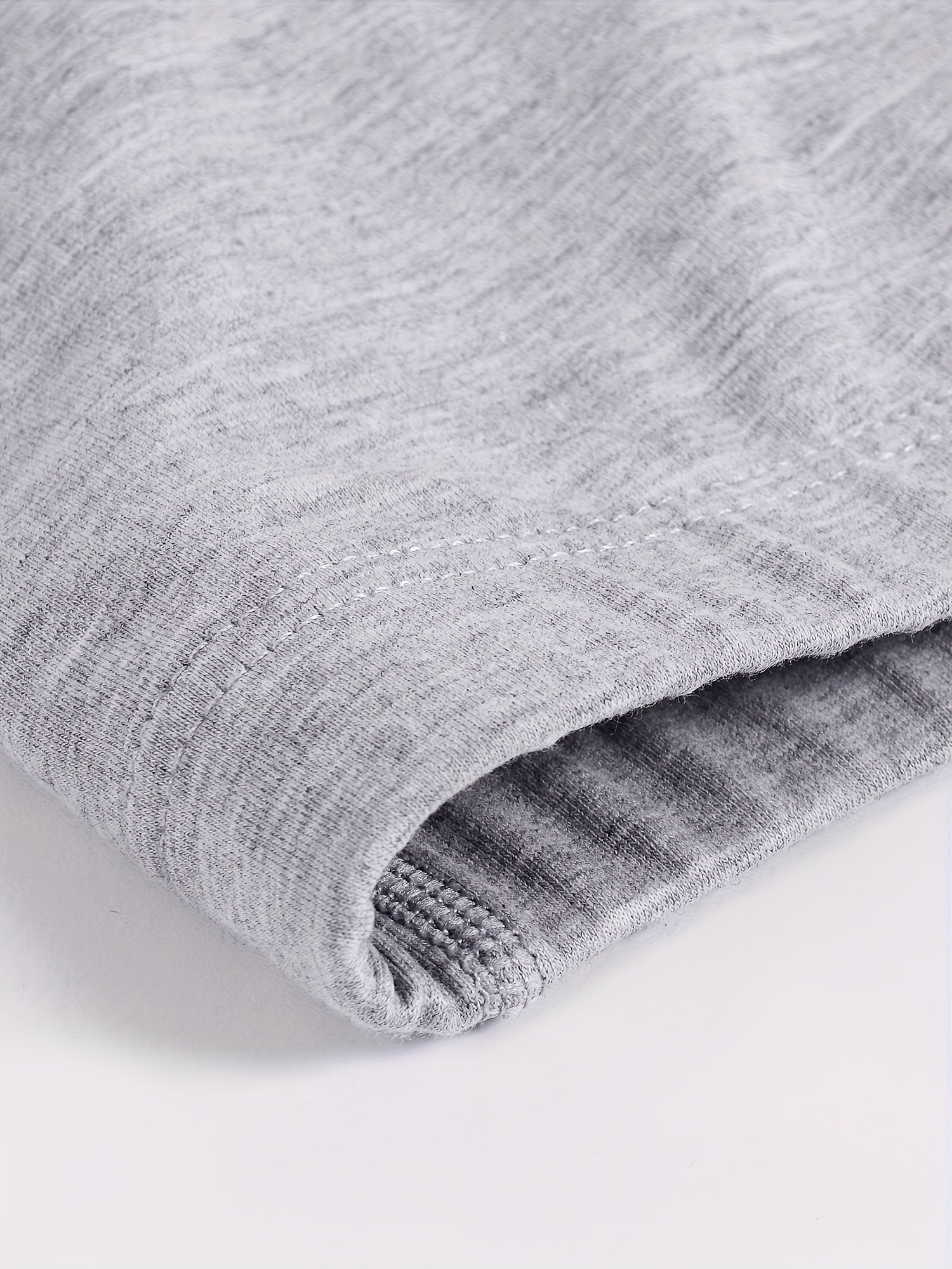 Men's High Waist Cotton Stretch Underwear with Pouch Oversized Thermal Boxer Briefs