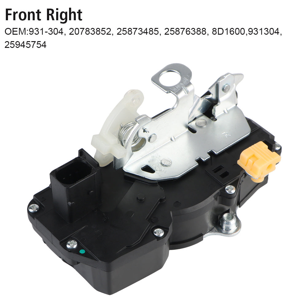 Front Left and Right Door Lock Actuator Mechanism for Vehicles