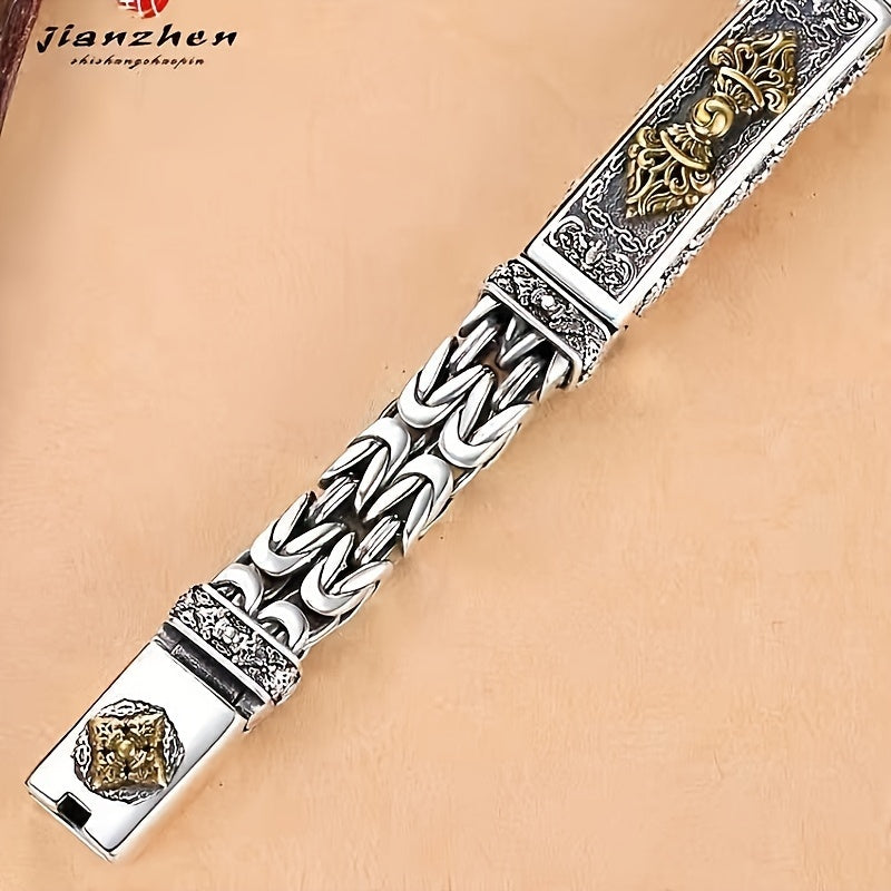 Men's Copper Bracelet Handcrafted Non-Magnetic Durable Jewelry Fashion Accessory