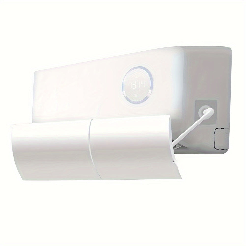 Adjustable Polypropylene Wind Deflector for Air Conditioners Universal Fit