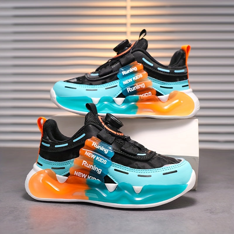 Мужские спортивные кроссовки из микрофибры и синтетической кожи для баскетбола, бега и школы