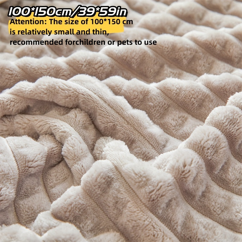Manta de felpa ultra suave amarilla para sofá, cama y viaje, comodidad acogedora