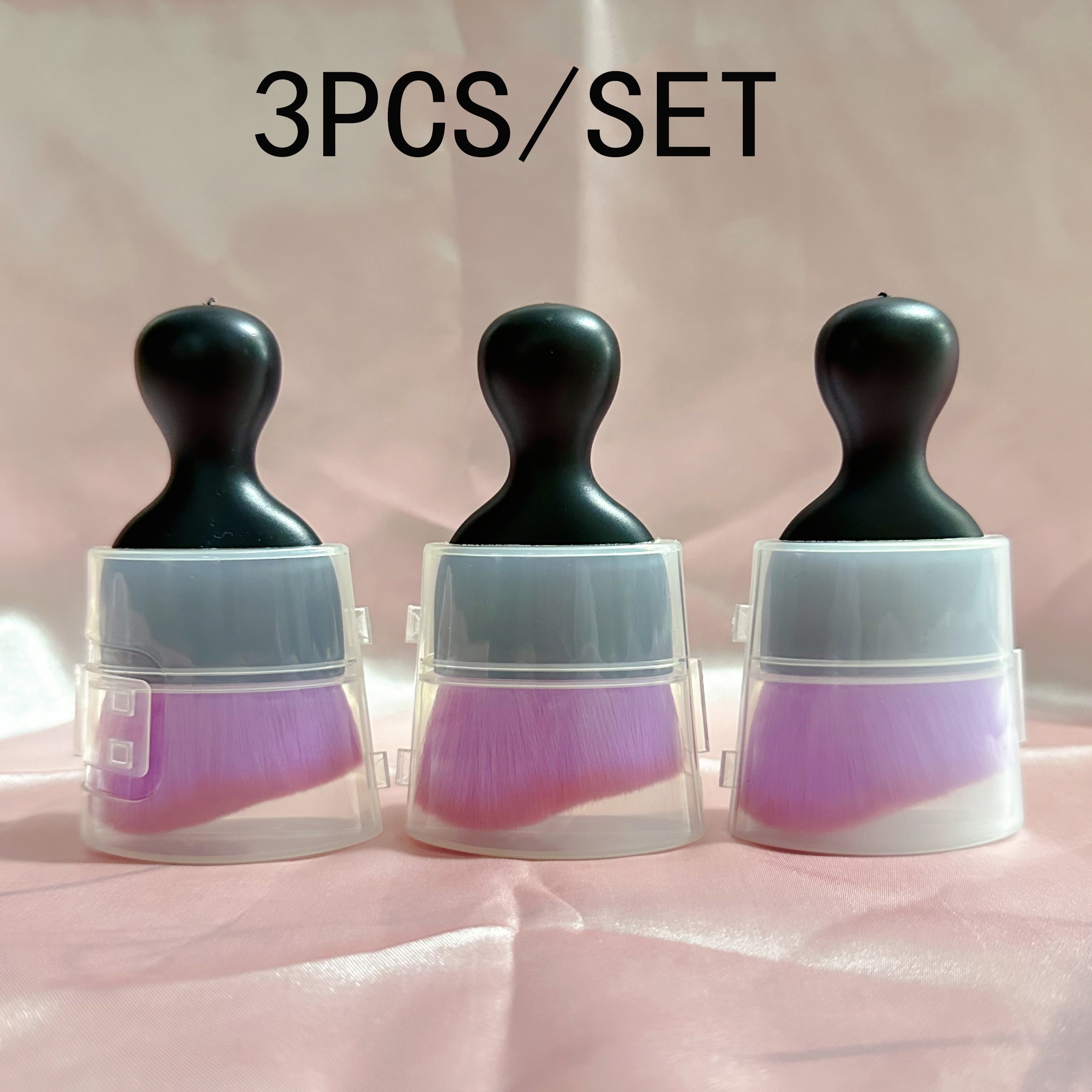 3Pcs Car Detailing Brushes Set Soft Bristle Crevice Upholstery Cleaning Tools