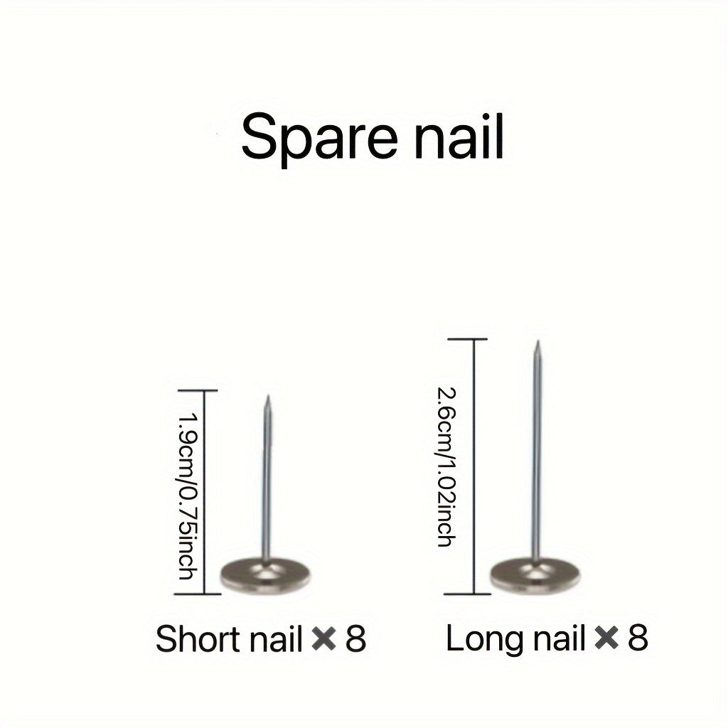 Multfilm Panda yostiq kliplar to'plami 8 ta, sirpanishga qarshi yopishqoq tokchalar va qoplamalar uchun