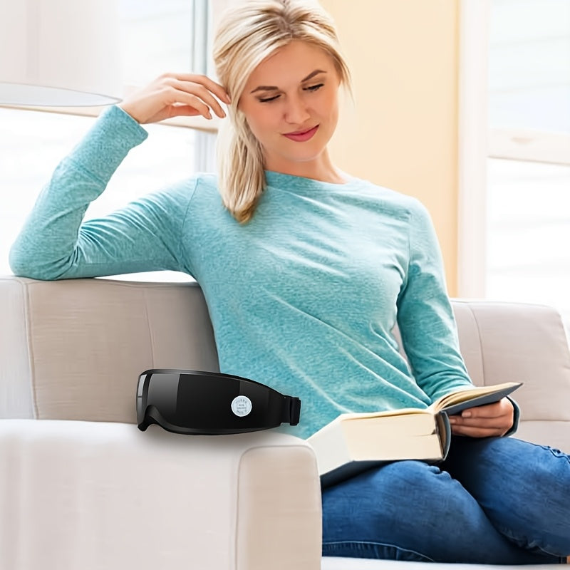 Yangi qayta zaryadlanadigan Black Eye Massager uyda foydalanish uchun - 1 dona