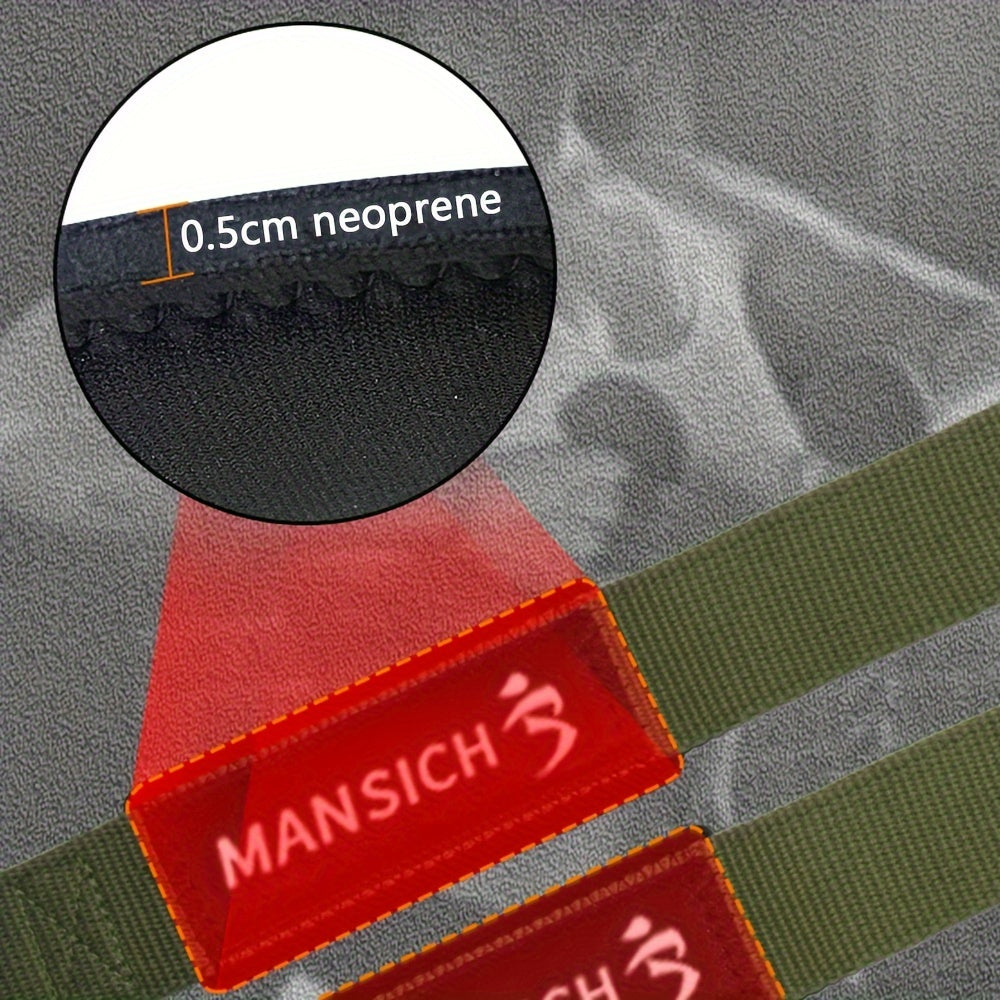 Регулируемые спортивные налокотники для тяжелой атлетики и силовых тренировок Красный Черный Зеленый