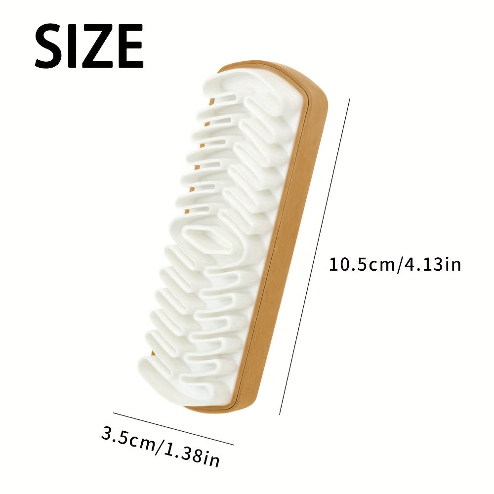 Unisex Suede and Horsehair Shoe Cleaning Brush 1/3pcs Soft Faux Leather Cleaner