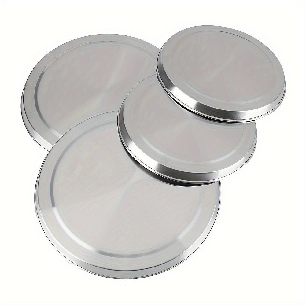 Set of 4 Stainless Steel Stove Covers for Kitchen Cooking