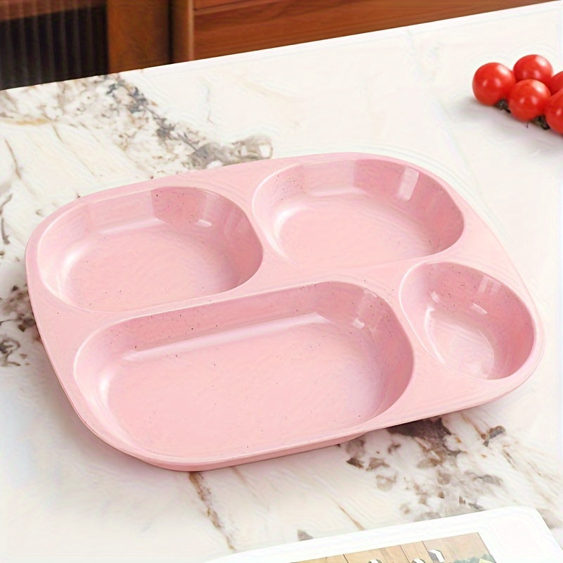 Plastic Dinner Plates Set Microwave Safe Dishwasher Safe BPA Free for Picnics 1 4 or 5