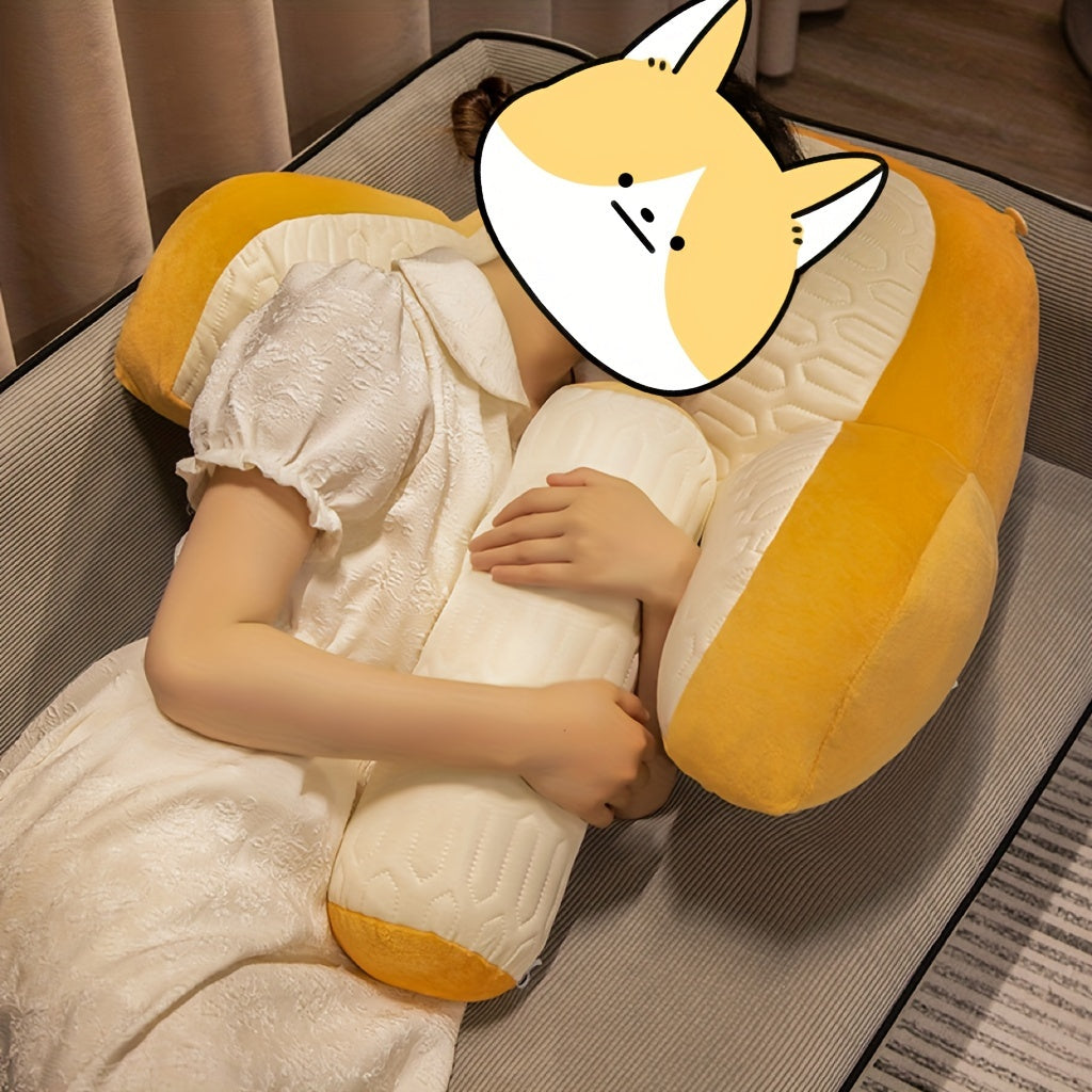 Soft Headboard Cushion with Lumbar Support Large Backrest Pillow for Bed Sofa Reading