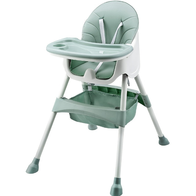 Kids High Chair with Detachable Tray Multipurpose Dining Seat for Children