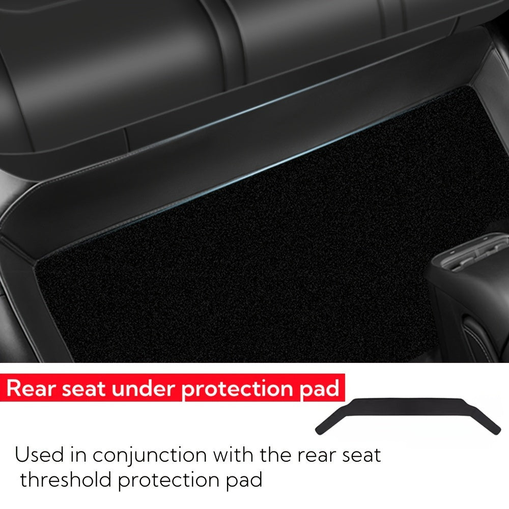 Rear Seat Protectors for Tesla Model Y Door Sill Guards and Pads