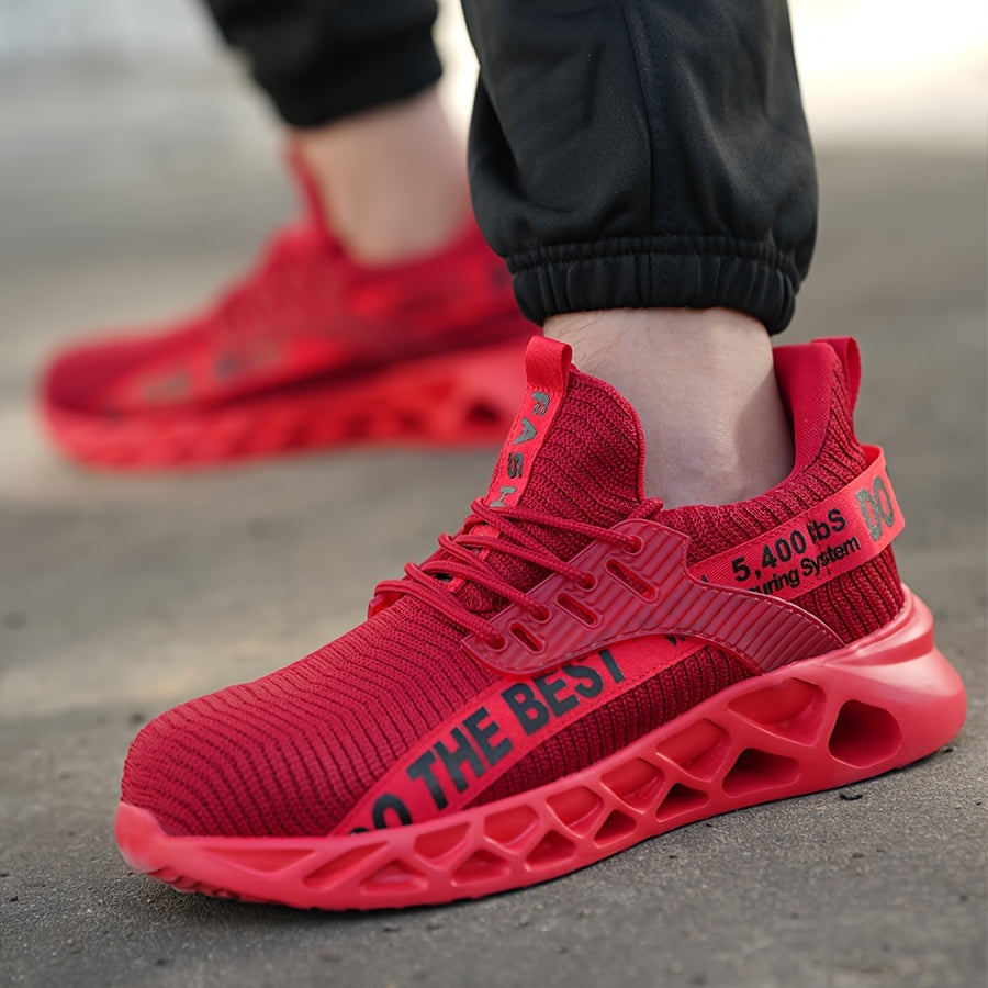 Women's Breathable Steel-Toe Safety Shoes Casual Sneakers Blue Anti-Puncture