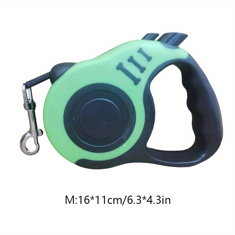 Automatic Retractable Dog Leash 10 Feet Nylon Minimalist Design
