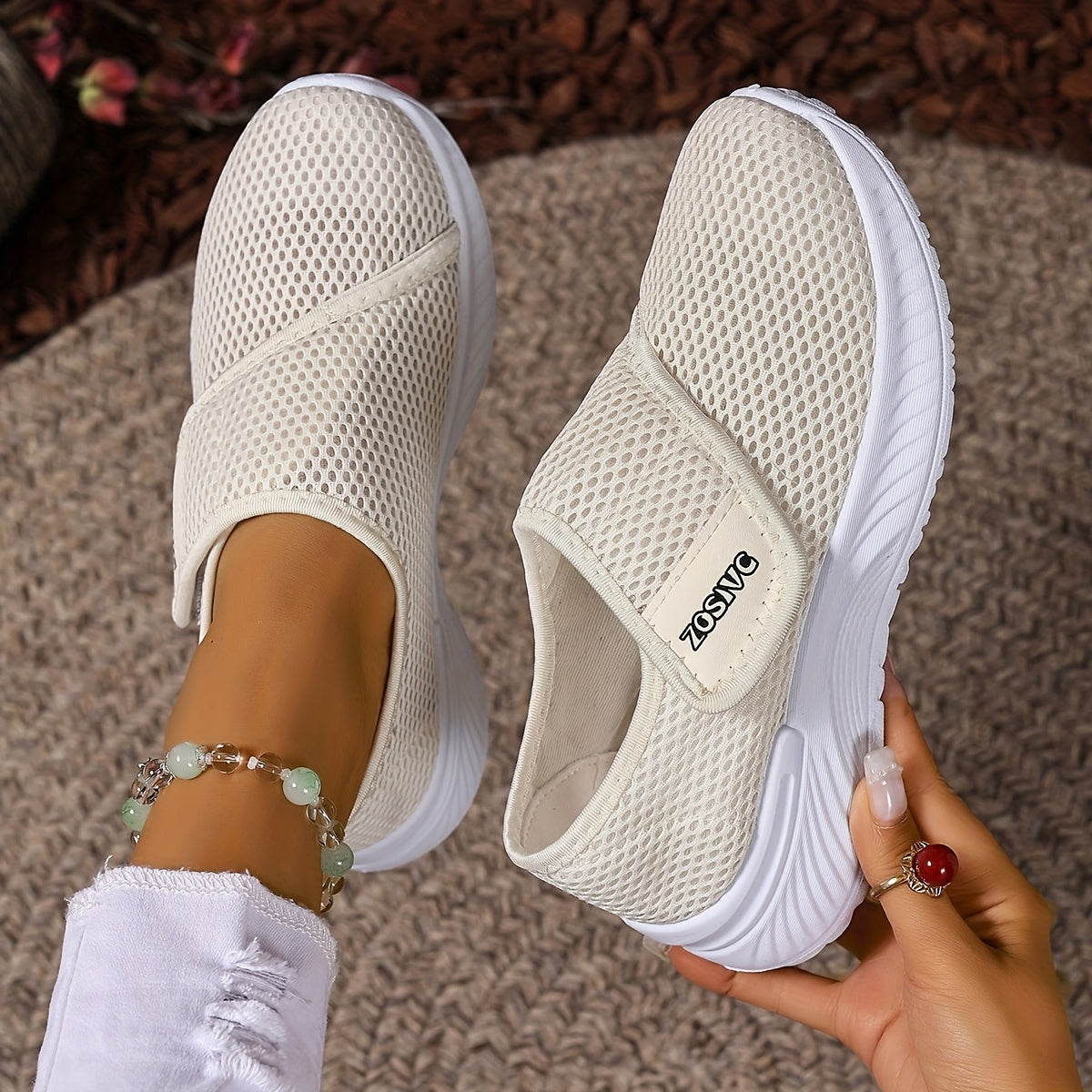 Унисекс ортопедические кроссовки широкая модель дышащая ткань повседневная обувь