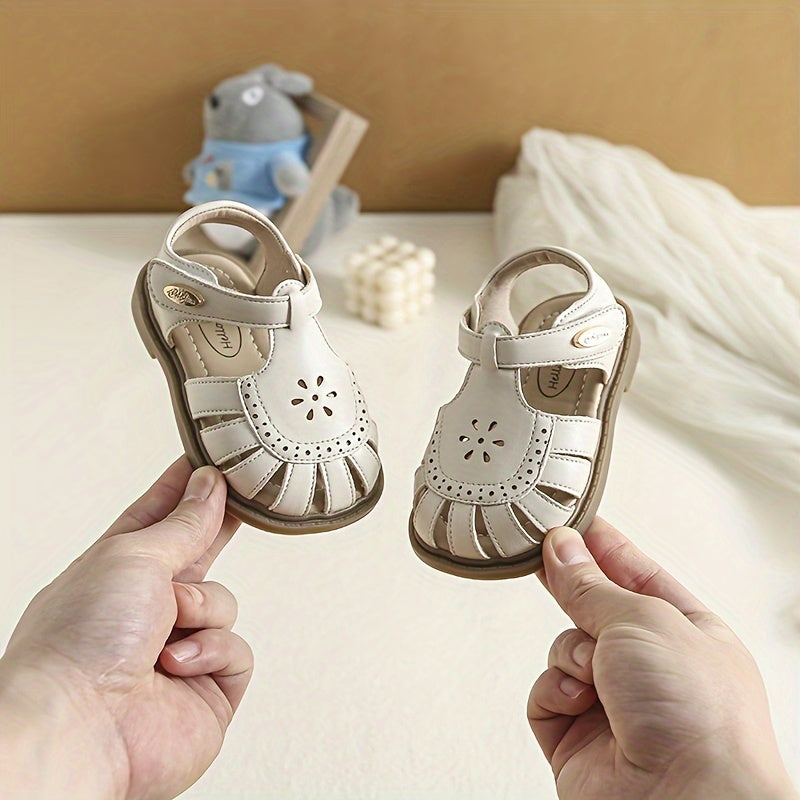 Kichkina qizlar uchun sandallar, toʻliq rang, bahor va yoz, yengil, qulay, chaqaloq poyabzali