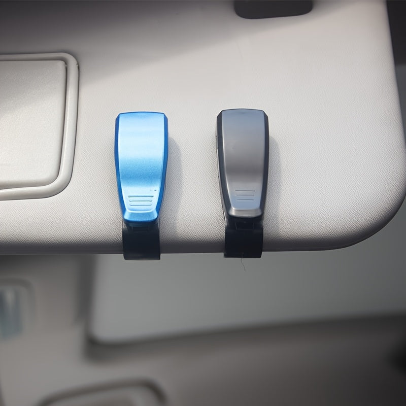 Car Sun Visor Glasses Holder ABS Material with Bill and ID Card Slots