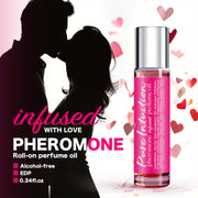 Alcohol-Free Pheromone Perfume Oil Cologne for Men 10ml TSA Approved