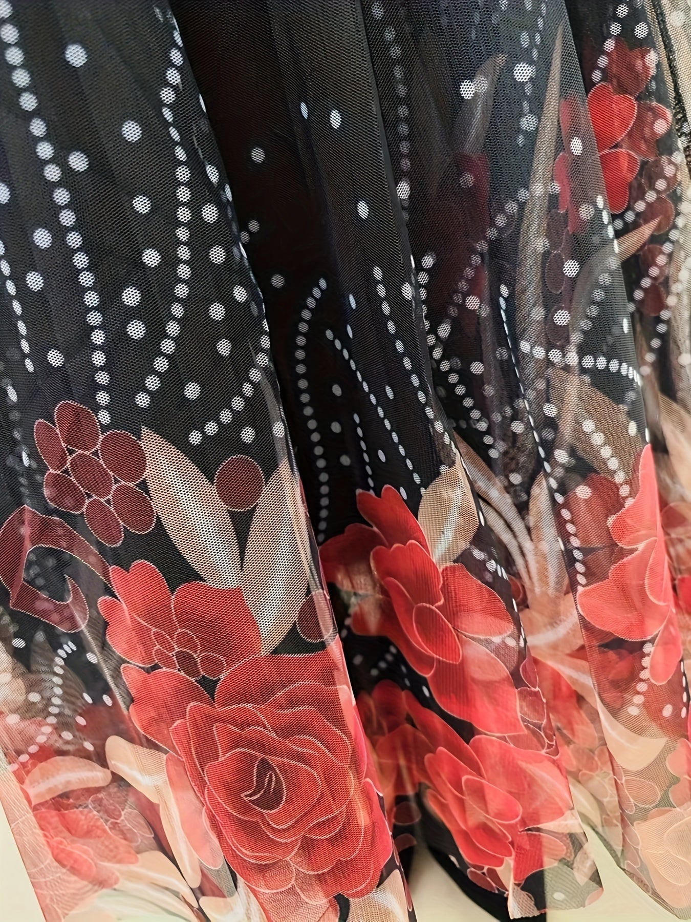 Юбка с цветочным и бабочковым принтом, высокой талией и рюшами, свободного макси-стиля для женской одежды.