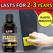 Набор для ремонта пластика внутри автомобиля, черное покрытие для ремонта, воск