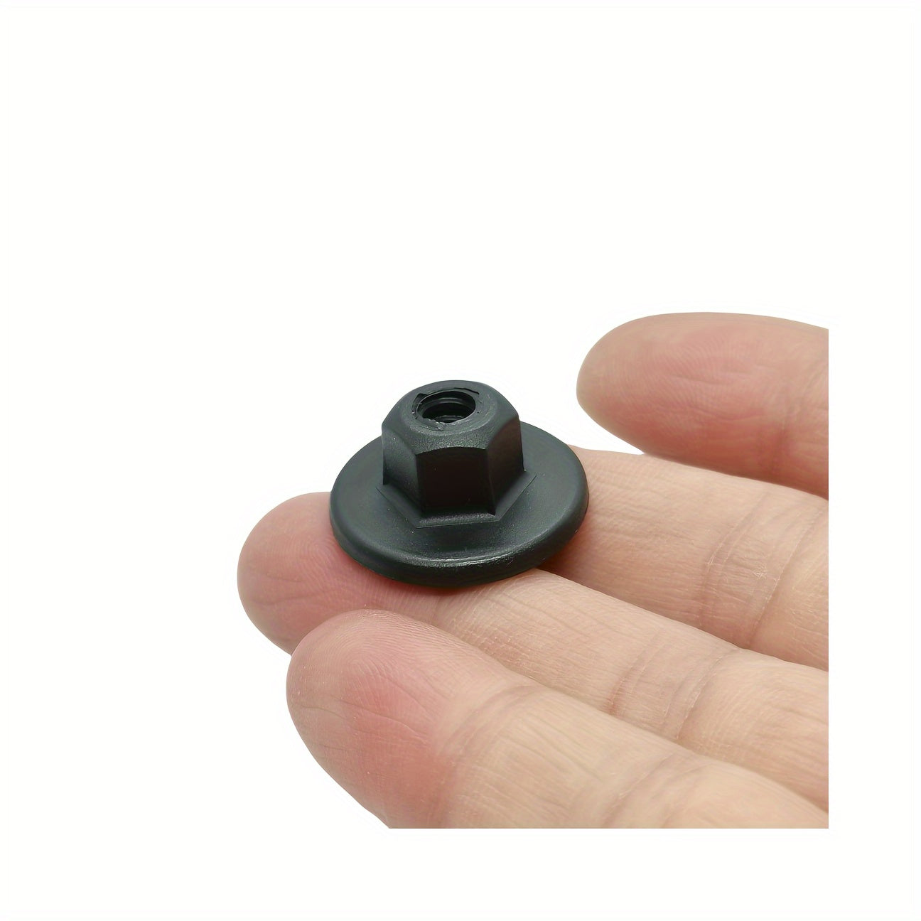 10 piezas de sujetadores de plástico para la placa de aislamiento del chasis del coche, tuercas de guardabarros