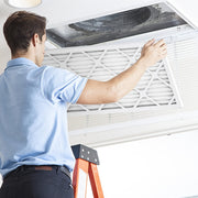 4 ta MERV 13 qiyshiq havo filtrlari to'plami, 50.8x50.8 sm - AC va pech uchun ideal, kuchli qattiq qog'oz ramka va metall mustahkamlash, yuqori samaradorlik