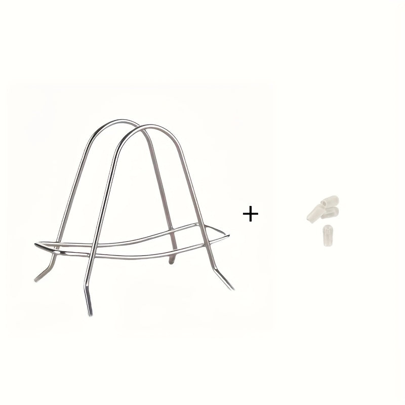 Kichik zanglamas po'latdan yasalgan oshxona tashkilotchisi - To'g'raladigan blok va qozon qopqog'i ushlagichi uchun tartibli ish stoli saqlash