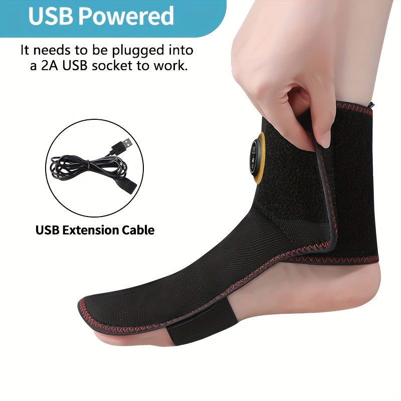 USB tizzaga isitish padlari, 3 ta titrash sozlamalari bilan og'riqni kamaytirish uchun