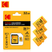 Yellow Digital Memory Card 32GB 64GB 128GB for Camera and Device