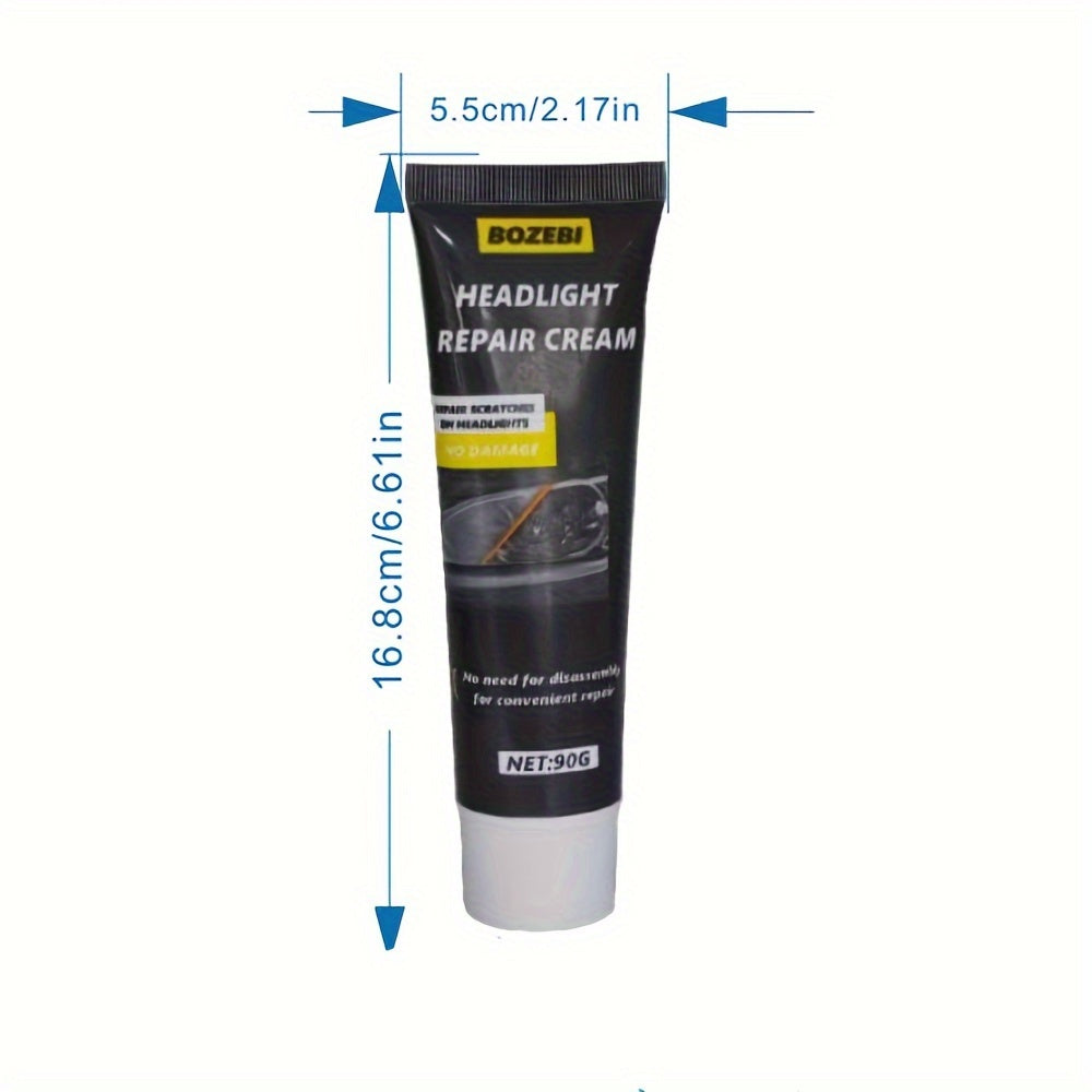 Headlight Repair Kit for Scratches Oxidation and Yellowing 3.17oz Easy Apply