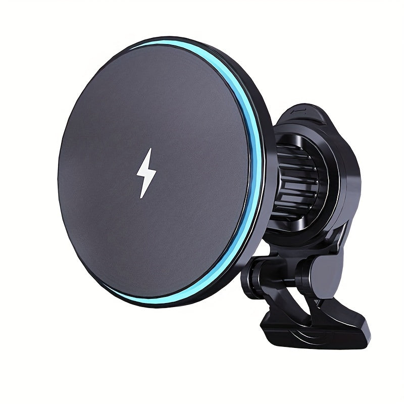 Magnetic Car Mount Charger Wireless USB-C Fast Charging for Phones