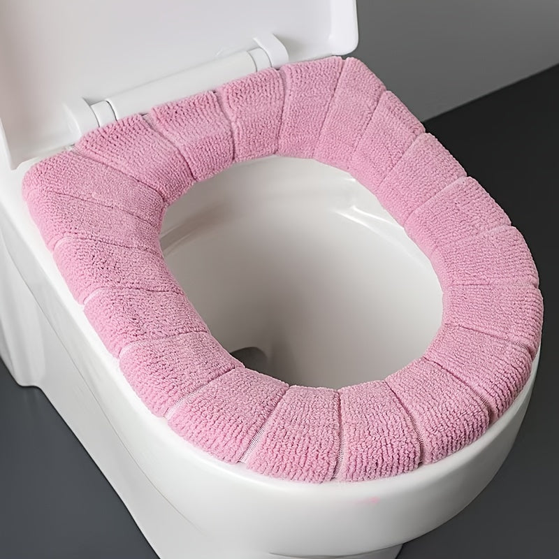 Waterproof Toilet Seat Cover with Removable Cushion for Comfort and Hygiene