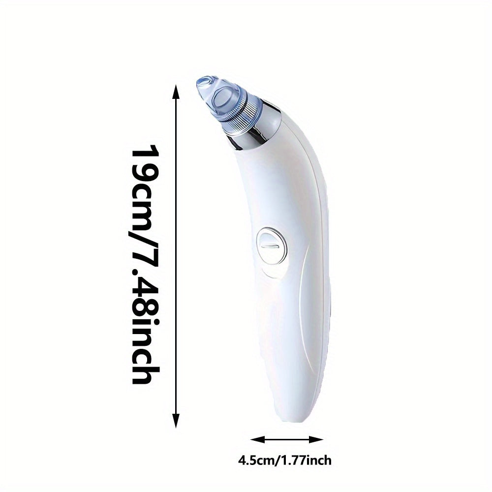 Портативное электрическое устройство для удаления черных точек с 4 насадками для очищения лица