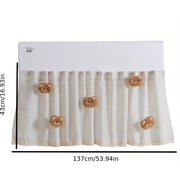 1 или 2 штуки занавески для лобового стекла кондиционера в стиле принцессы, идеально подходят для защиты от пыли и придают вашему дому нотку гламура. Необходимый бытовой гаджет.