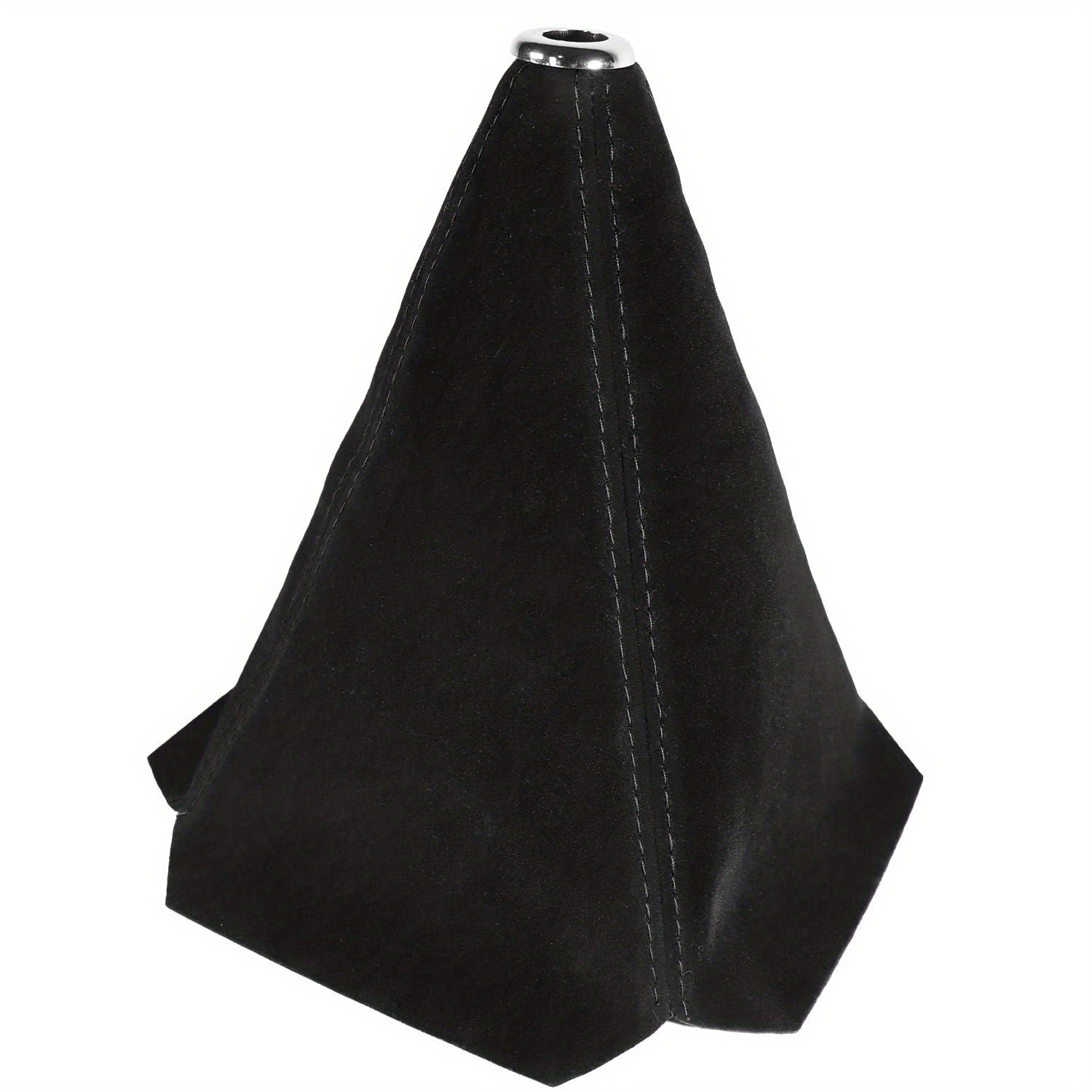 Universal Velvet Gear Shift Boot Gaiter with Stitching for Manual Transmission