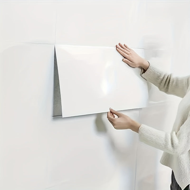 20 dona oq marmar vinil plitkalar oshxona va hammom uchun orqa panel uchun 59.97x30 sm peel and stick