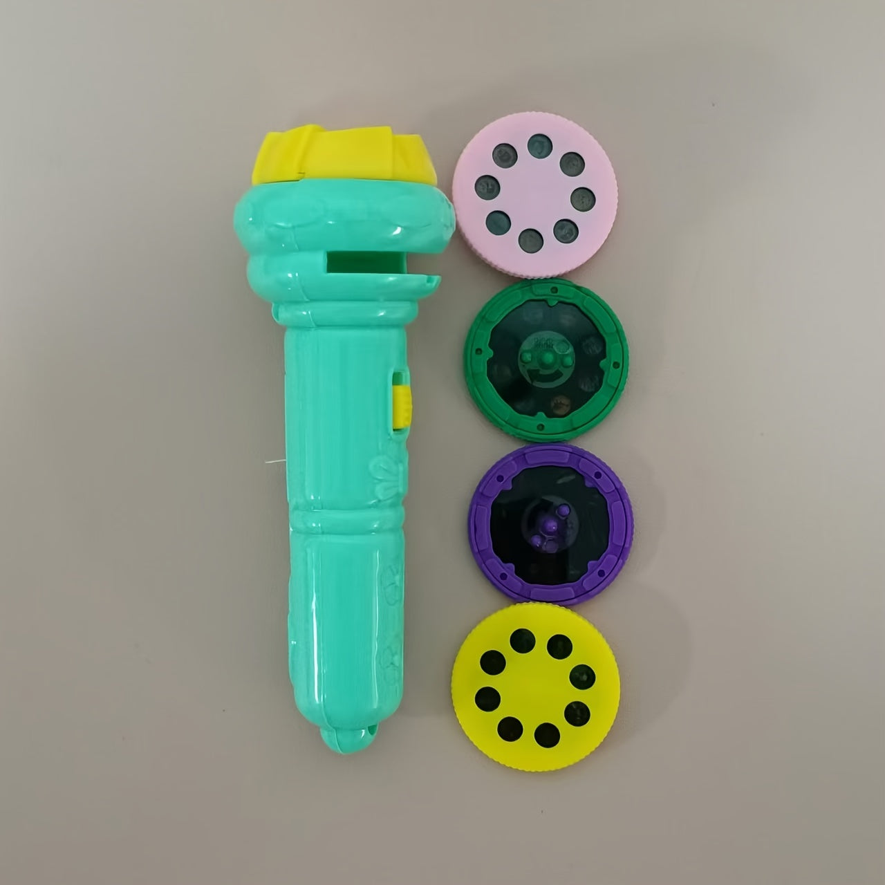 Kids' Flashlight Toy for Kids Educational Light Up Toy Pink Purple Green