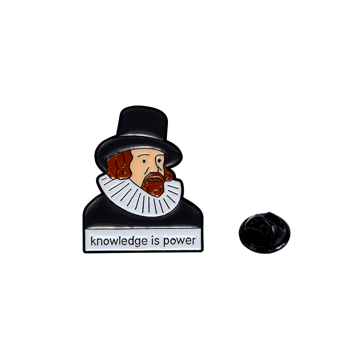 Vintage Alloy Cartoon Theme Enamel Brooch Pins Set of 4 Decorative Lapel Bag Badges