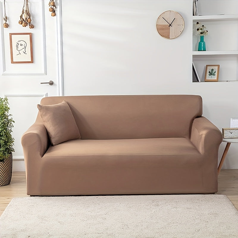 Мягкая на машинной стирке чехол для дивана из полиэстера с подходящим наволочкой для различных размеров