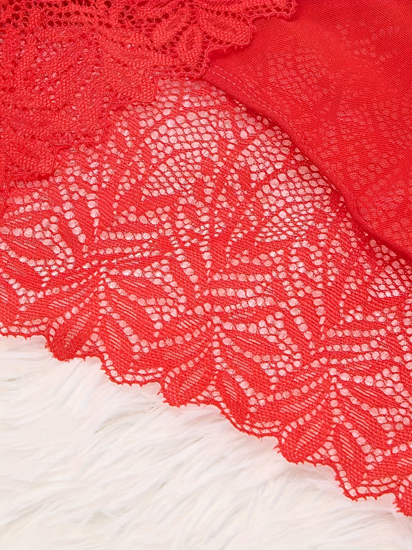 Women's Black Lace Crotchless Panties Lingerie Sexy Erotic Underwear