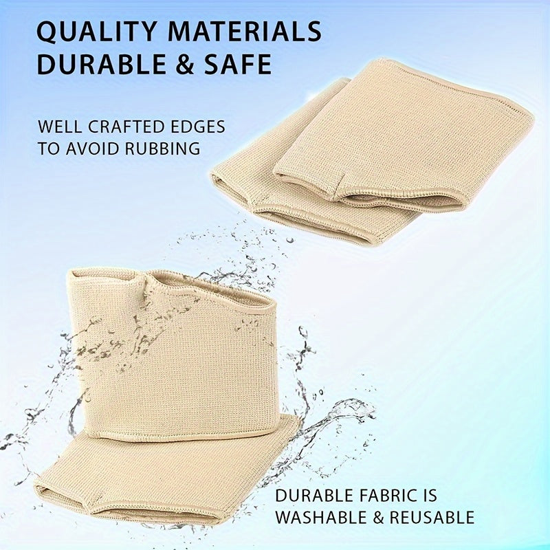 Unisex Soft Fabric Metatarsal Pads Foot Support Cushions Pair
