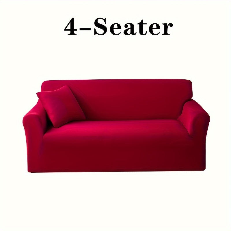 Мягкая на машинной стирке чехол для дивана из полиэстера с подходящим наволочкой для различных размеров