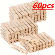 Large Rust-Colored Clothespins for Crafts and Photos Durable Moisture-Resistant