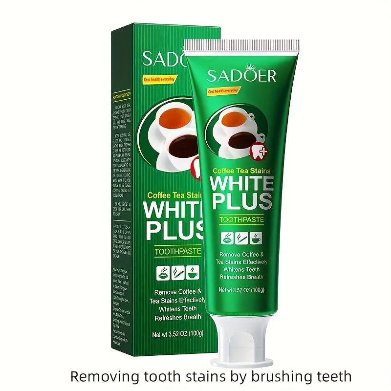 Pasta de dientes blanqueadora para unisex 300g removedor de sarro natural