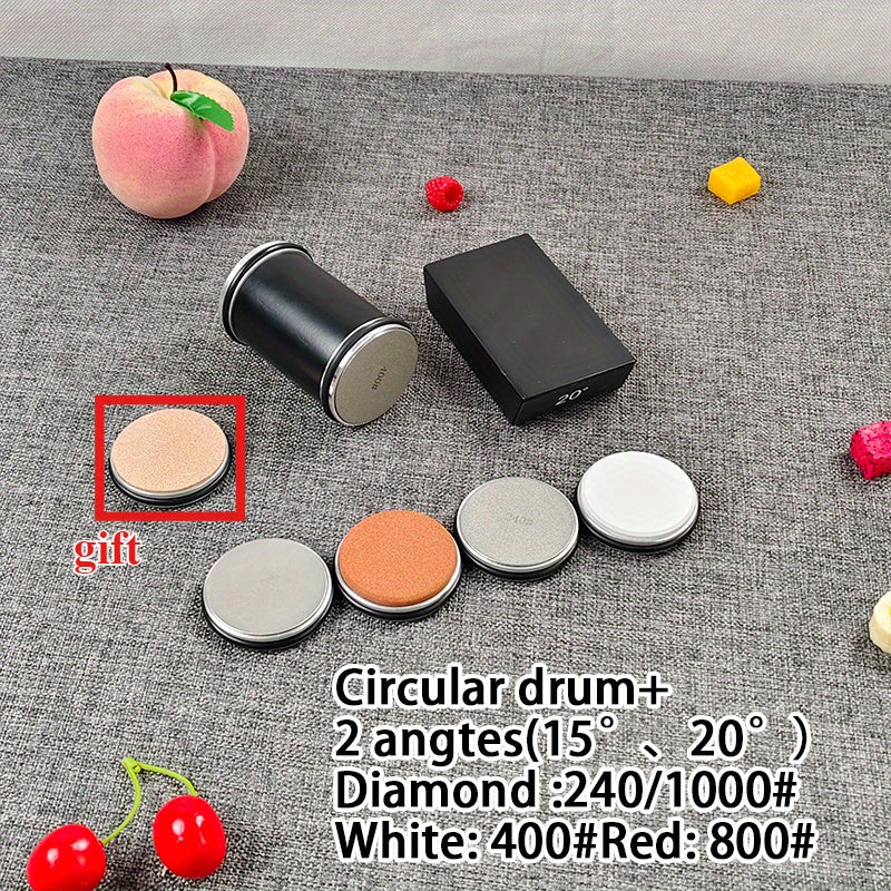 2025 yilda yangi portativ qo'lda ishlov beriladigan asbob, Diamond Magnetic Roll Sharpener, mavjud bo'ladi. Bu oshxona pichog'lari, tashqi kemping va yog'och ishlash uchun sozlanadigan qirqish asbobi bo'lib, bilan