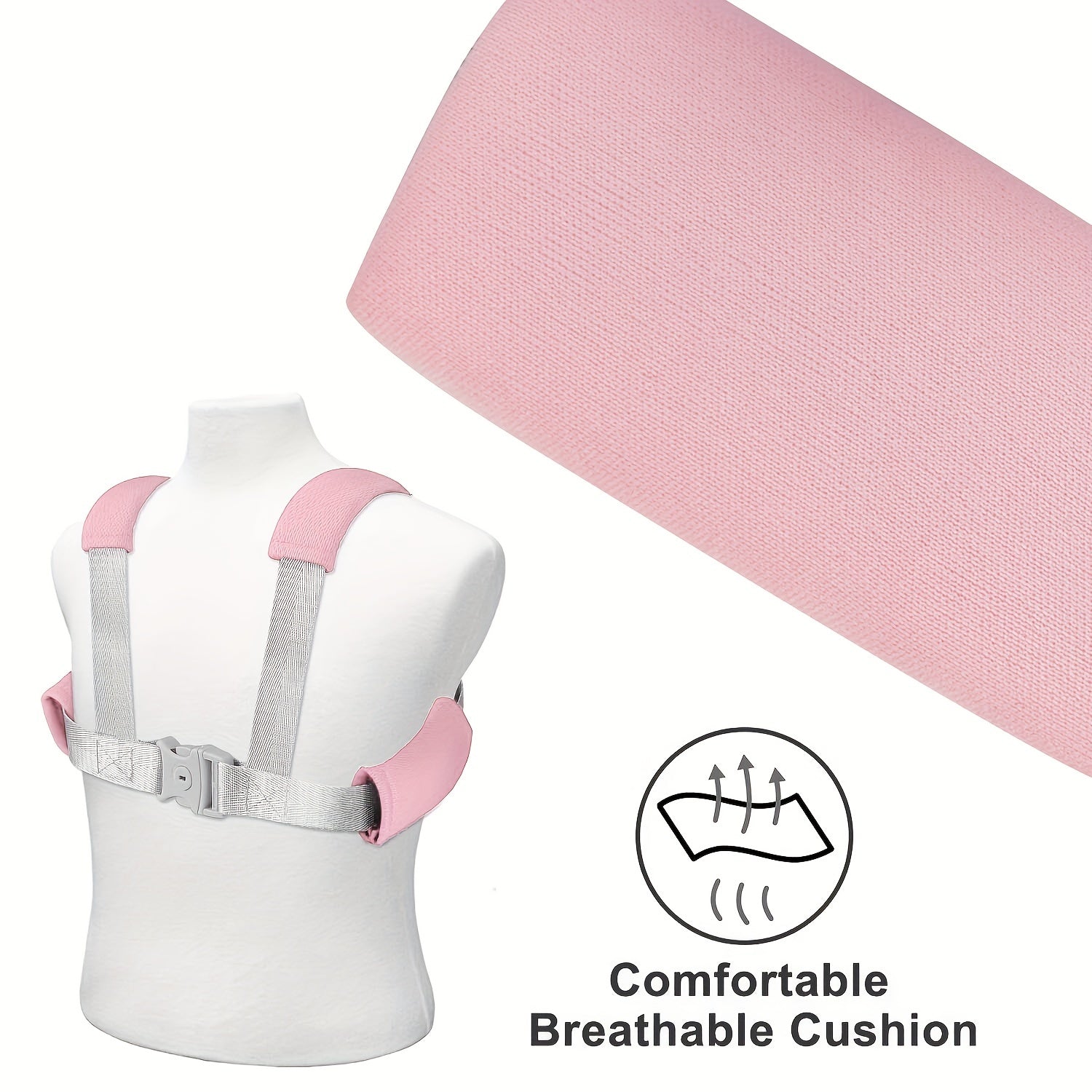 Pink Toddler Safety Leash 8.2 Feet Child Wrist Link Harness for Babies and Kids